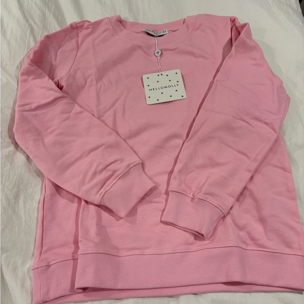 Hello Molly Pink Women's Sweater NWT